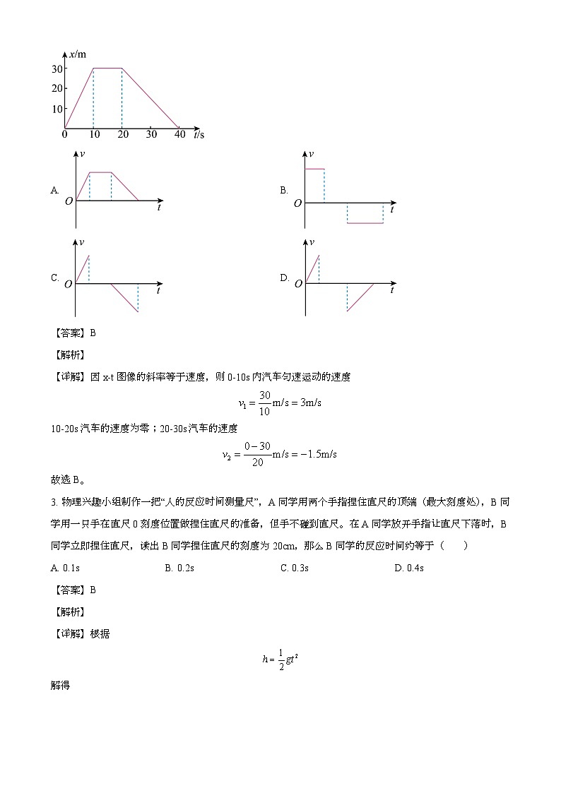 新疆喀什市2025届高三上学期12月模拟测试 物理试卷（含解析）第2页