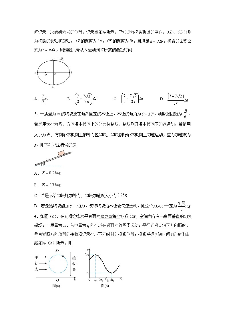 2025年1月河北省普通高中高三上学期学业水平选择性考试模拟物理试题（解析版）第2页