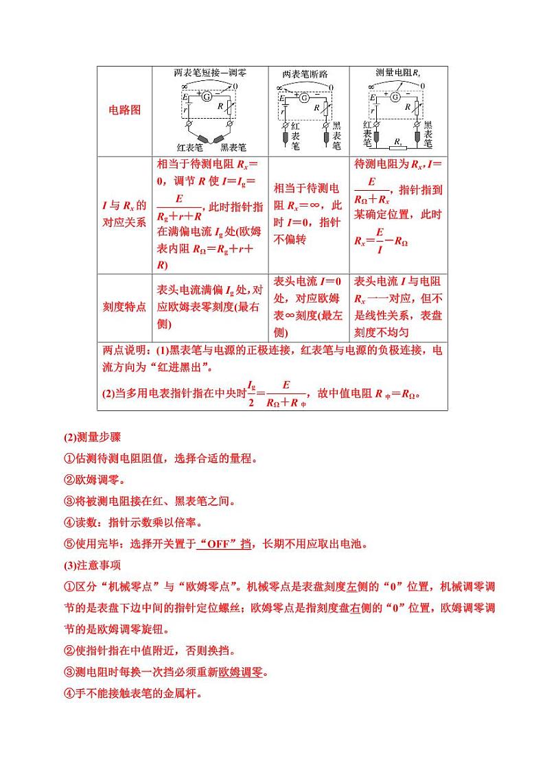 重难点27 电学实验2（教师版） 2025年高考物理专练（广东专用）第3页