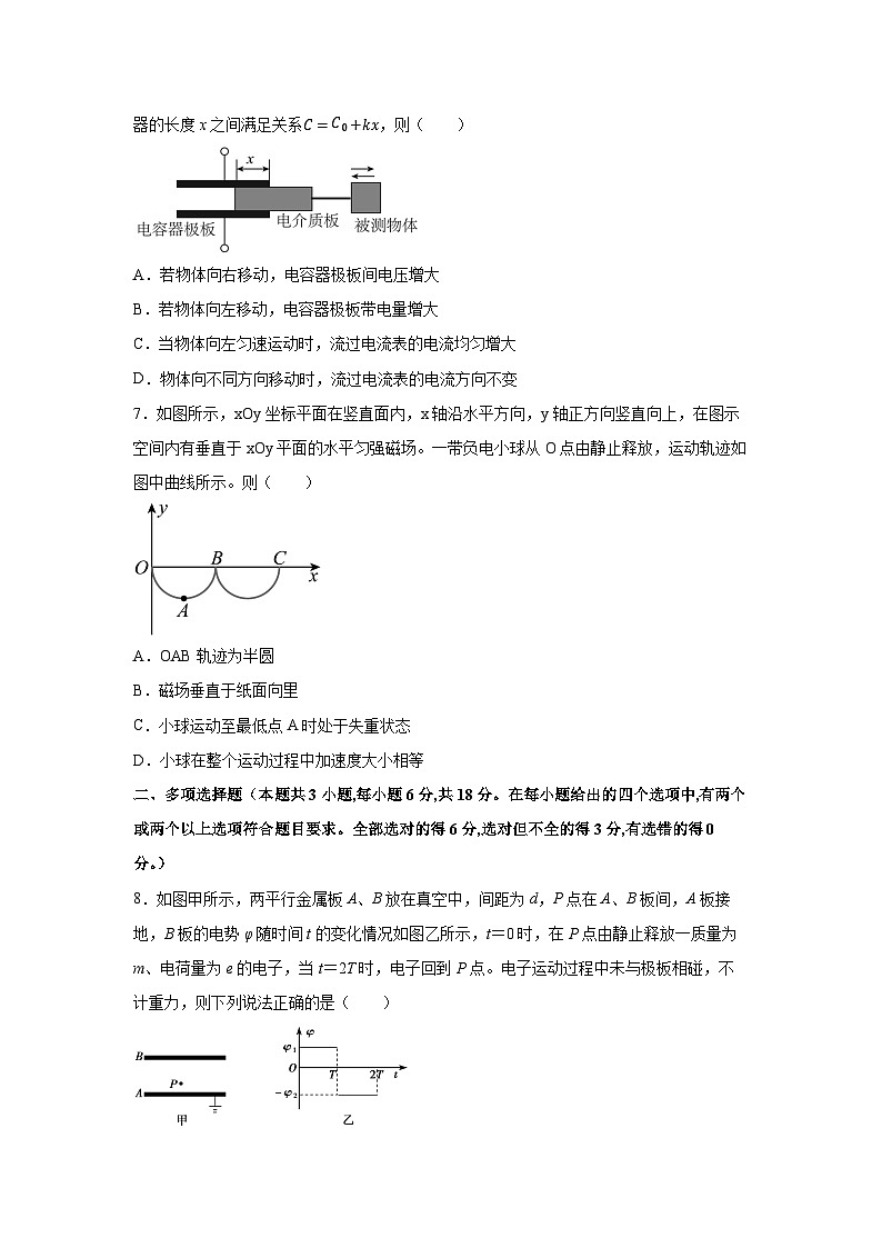 2024-2025学年河南省信阳市固始县一高二高联考高三上学期1月期末物理试卷第3页