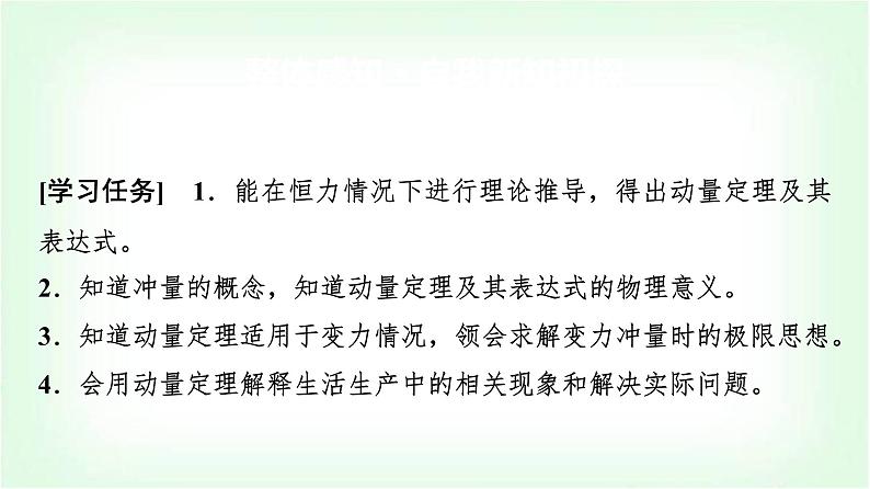 人教版高中物理选择性必修第一册第一章2动量定理课件第2页