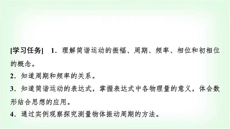 人教版高中物理选择性必修第一册第二章2简谐运动的描述课件第2页