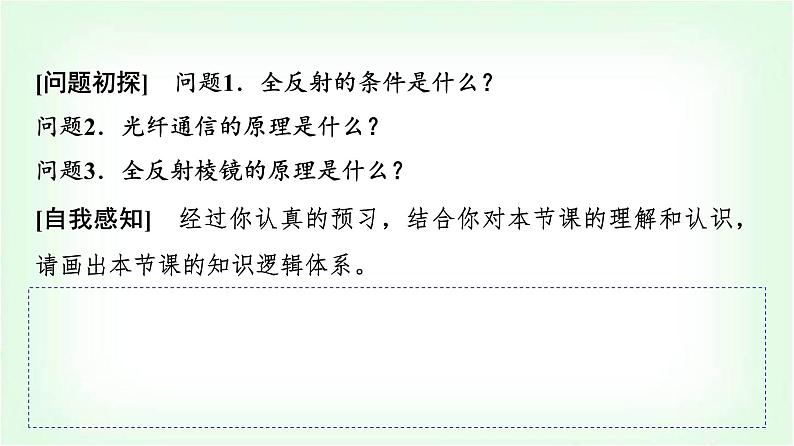 人教版高中物理选择性必修第一册第四章2全反射课件第3页