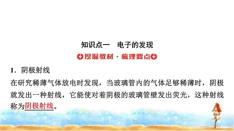 人教版高中物理选择性必修第三册第四章3原子的核式结构模型课件第5页