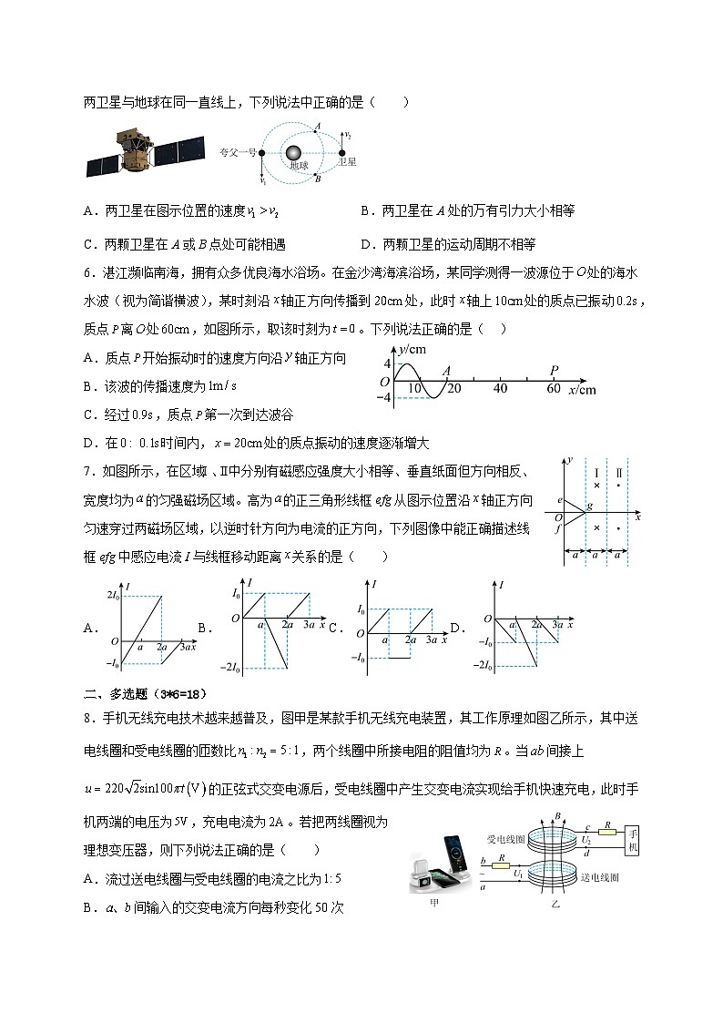 广东省深圳市红山中学2024-2025学年高二下学期开学考物理试卷（博雅班）第2页