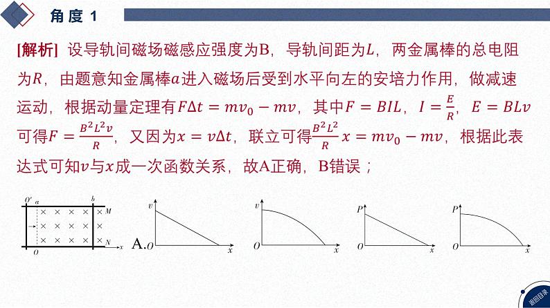 16-专题四 电路与电磁感应-微专题7 电磁感应中的双杆模型和线框模型第7页