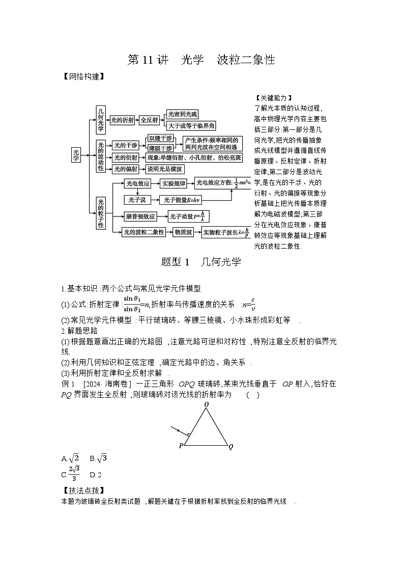 02 第11讲　光学　波粒二象性 【正文】听课第1页