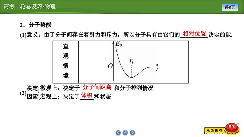 新高考物理一轮复习知识梳理+巩固练习课件第十四章　第一讲分子动理论　内能（41）第8页