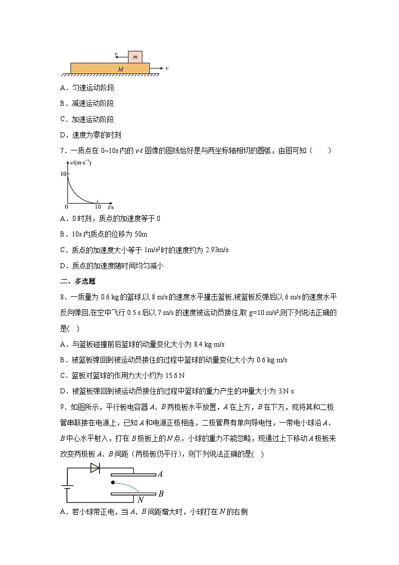 2025届广东省肇庆市端州区高中毕业班第一次适应性模拟考试物理试卷（解析版）第3页