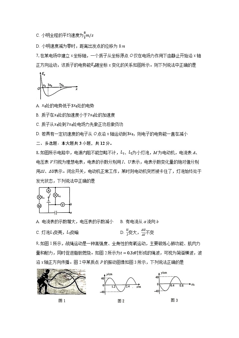 河南省青桐鸣大联考2024-2025学年高三下学期开学考物理试题（解析版）第3页