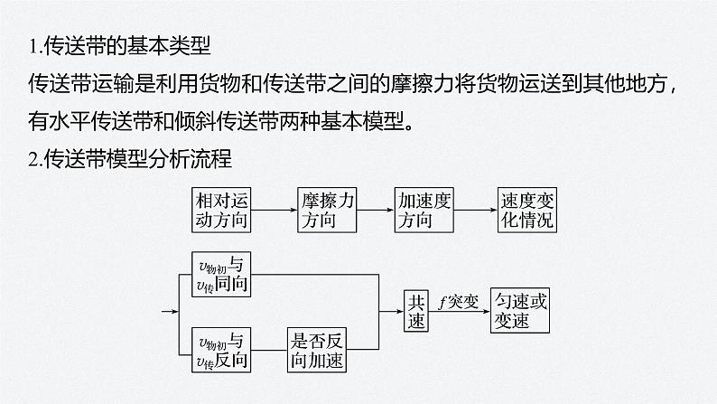 第四章 专题强化11　传送带模型第6页