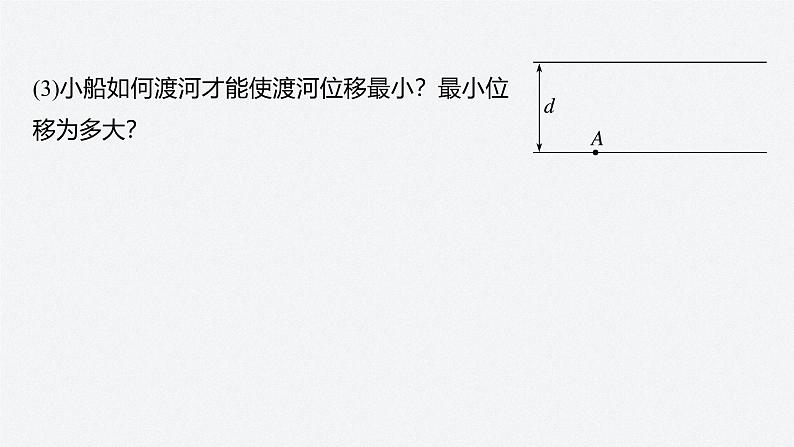 第一章 专题强化　运动的合成与分解应用实例（课件）第8页