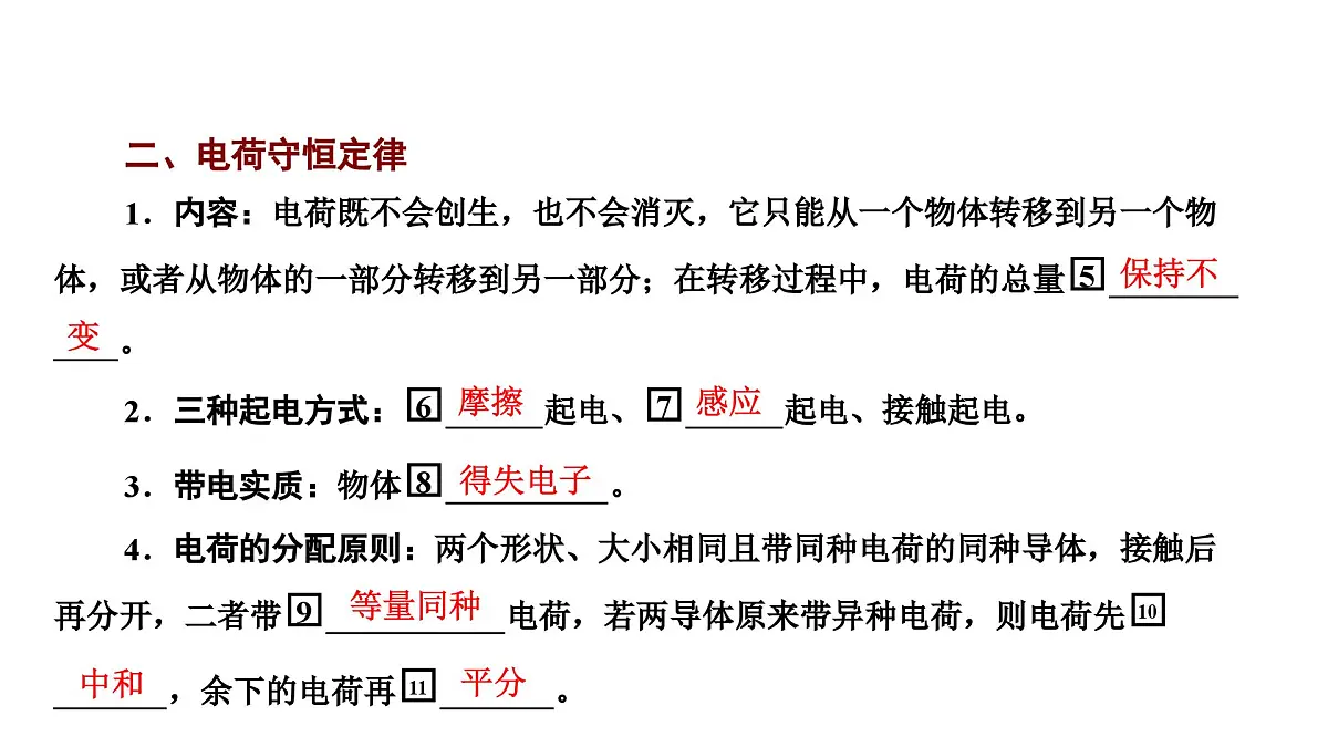 2025高考物理二轮专题复习--电场力的性质课件第3页