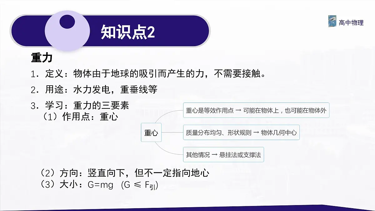 3.1.1 重力与弹力 课件-高一上学期物理人教版（2019）必修第一册第8页