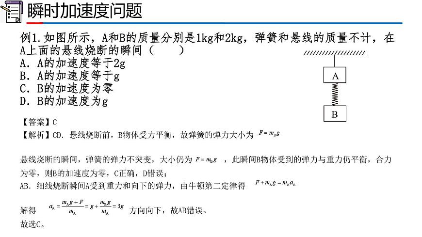 第四章+运动和力的关系+复习巩固课件 课件-高一上学期物理人教版（2019）必修第一册第6页