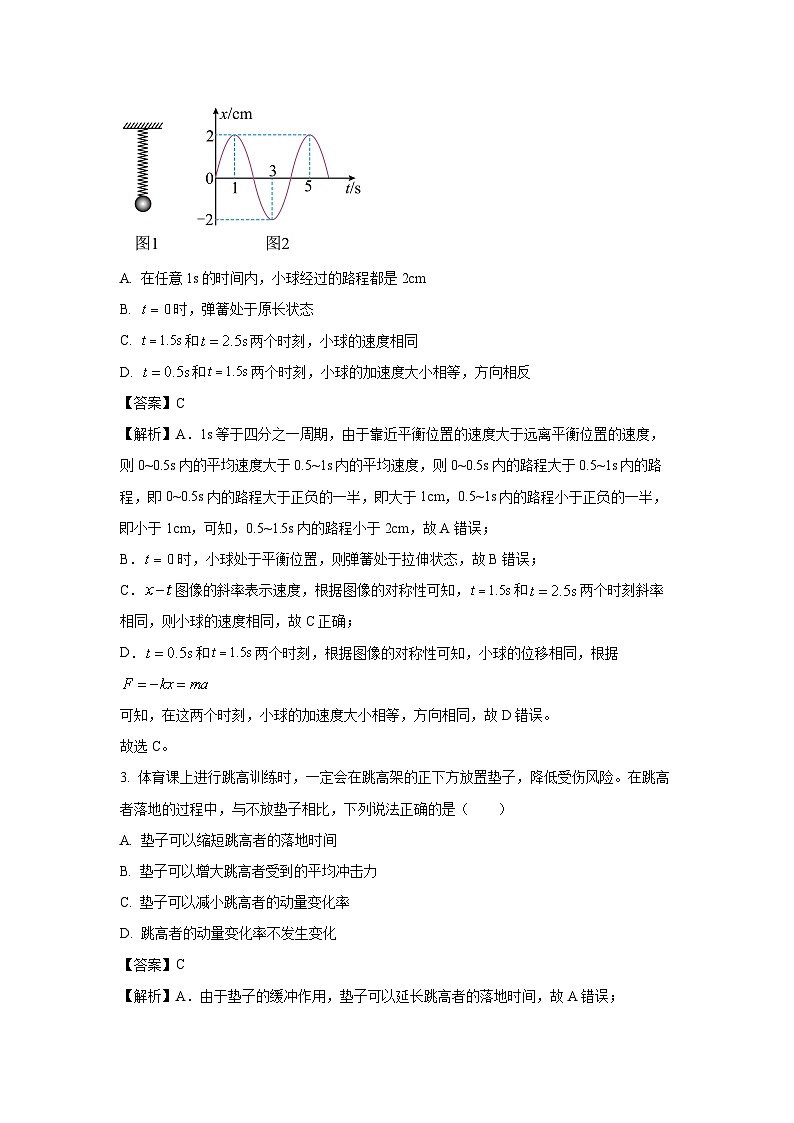 2024-2025学年河南省濮阳市高二上学期期末教学质量监测物理试卷（解析版）第2页