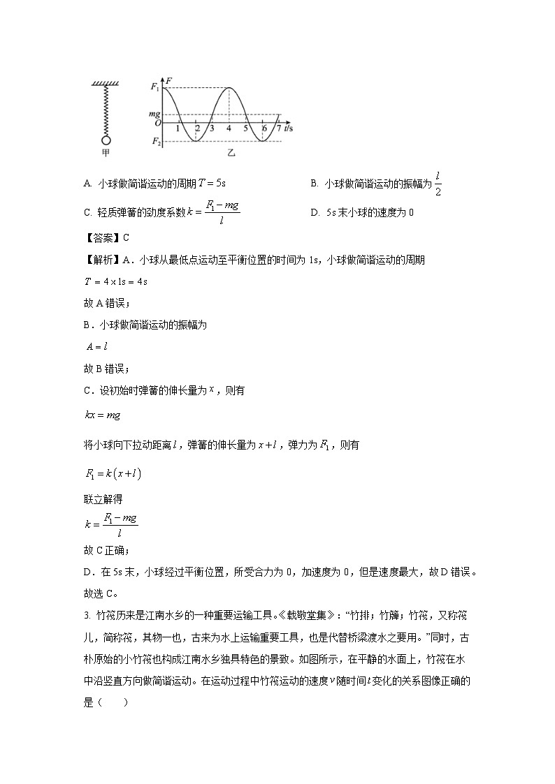 2024-2025学年湖南省市县高二上学期12月联考物理试卷（解析版）第2页