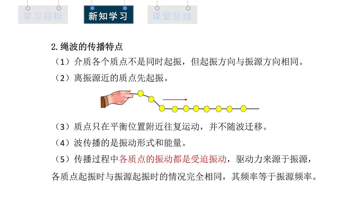 3.1 波的形成 课件 高二物理人教版（2019）选择性必修1第8页