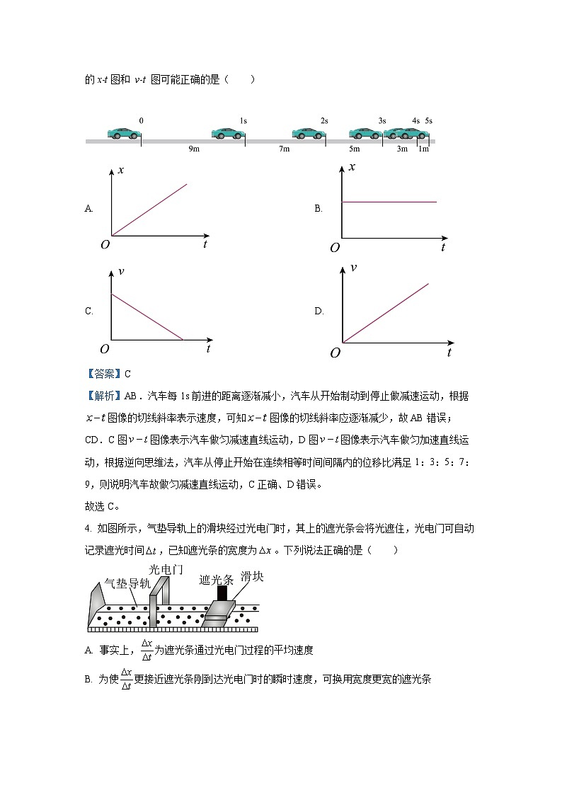 2024~2025学年北京市海淀区高一上学期期末练习物理试卷（解析版）第2页