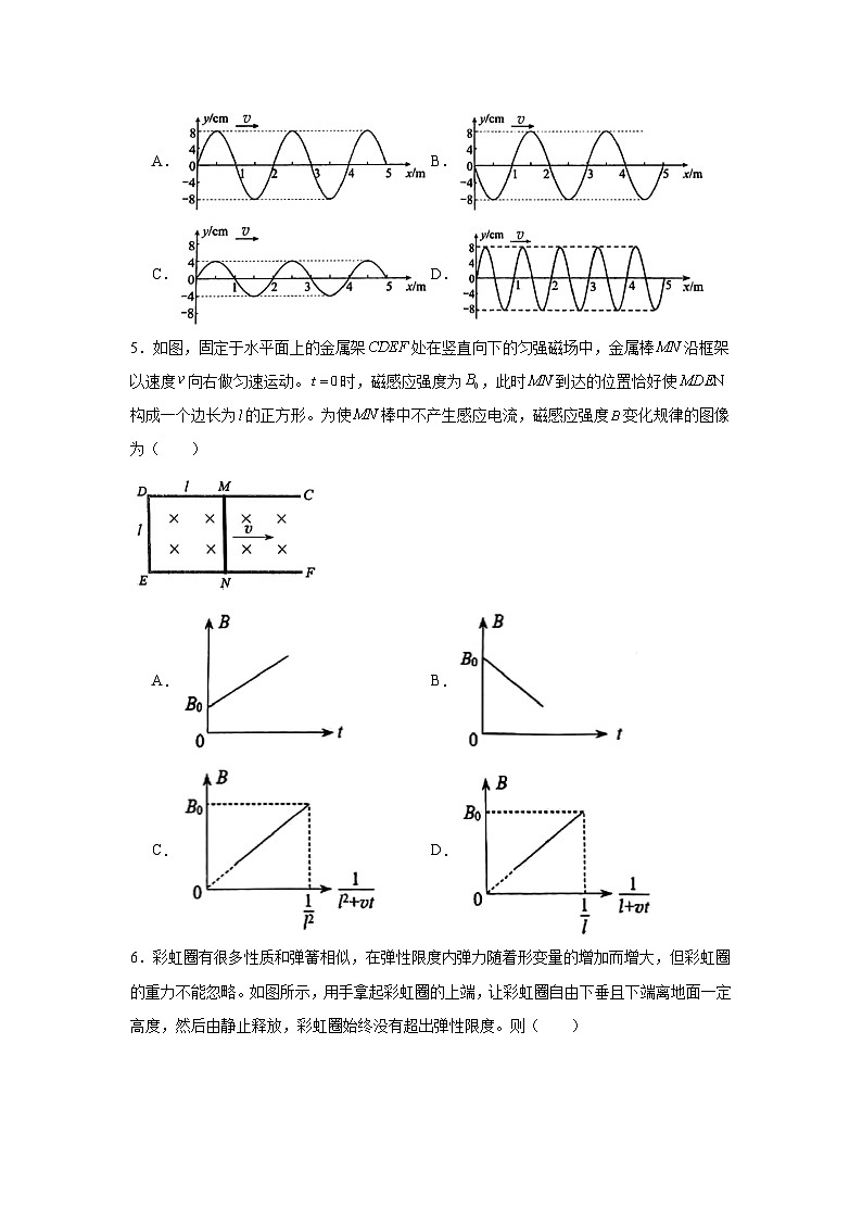 2025届吉林省长春市高三下学期二模物理试题第2页