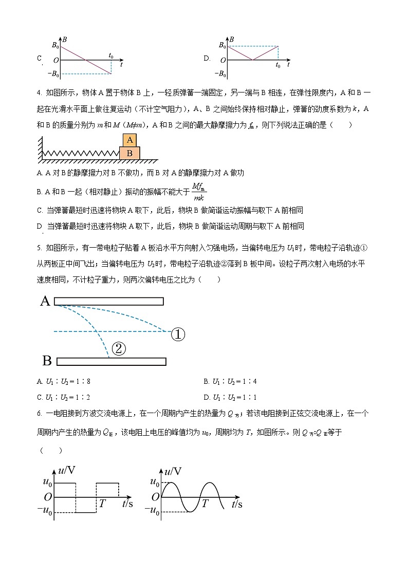 湖南省岳阳市临湘市2024-2025学年高二下学期开学物理试题（原卷版+解析版）第2页