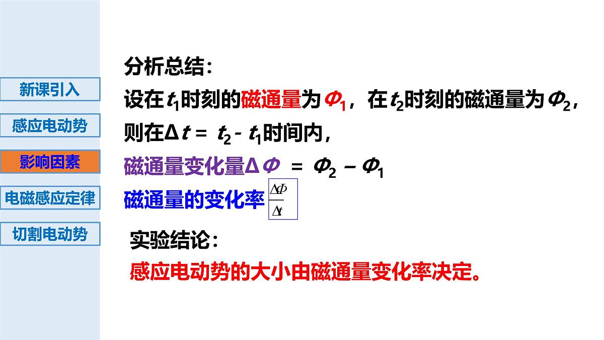 2.2法拉第电磁感应定律-2024-2025学年高二物理教学课件（教科版2019选择性必修第二册）第6页