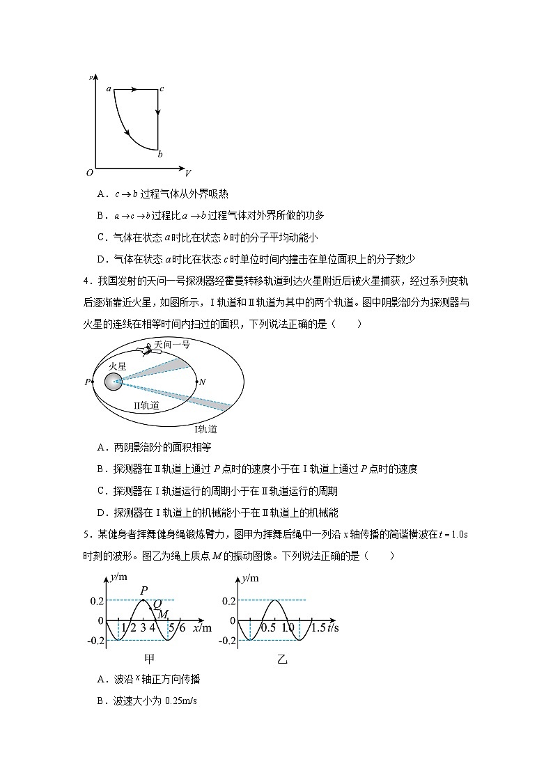 2025届天津市重点校联考高三下学期一模物理试题第2页