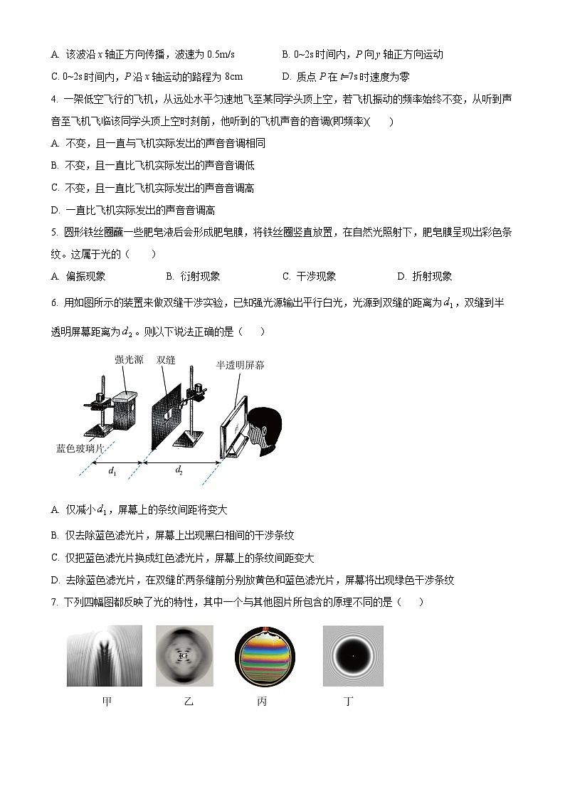 广东省广州市华南师范附属中学2024-2025学年高二下学期3月月考物理试卷（原卷版+解析版）第2页