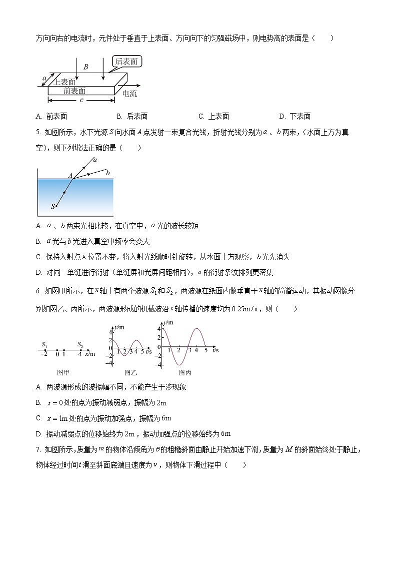 江苏省南京市中华中学2024-2025学年高二上学期期末物理试题（原卷版+解析版）第2页