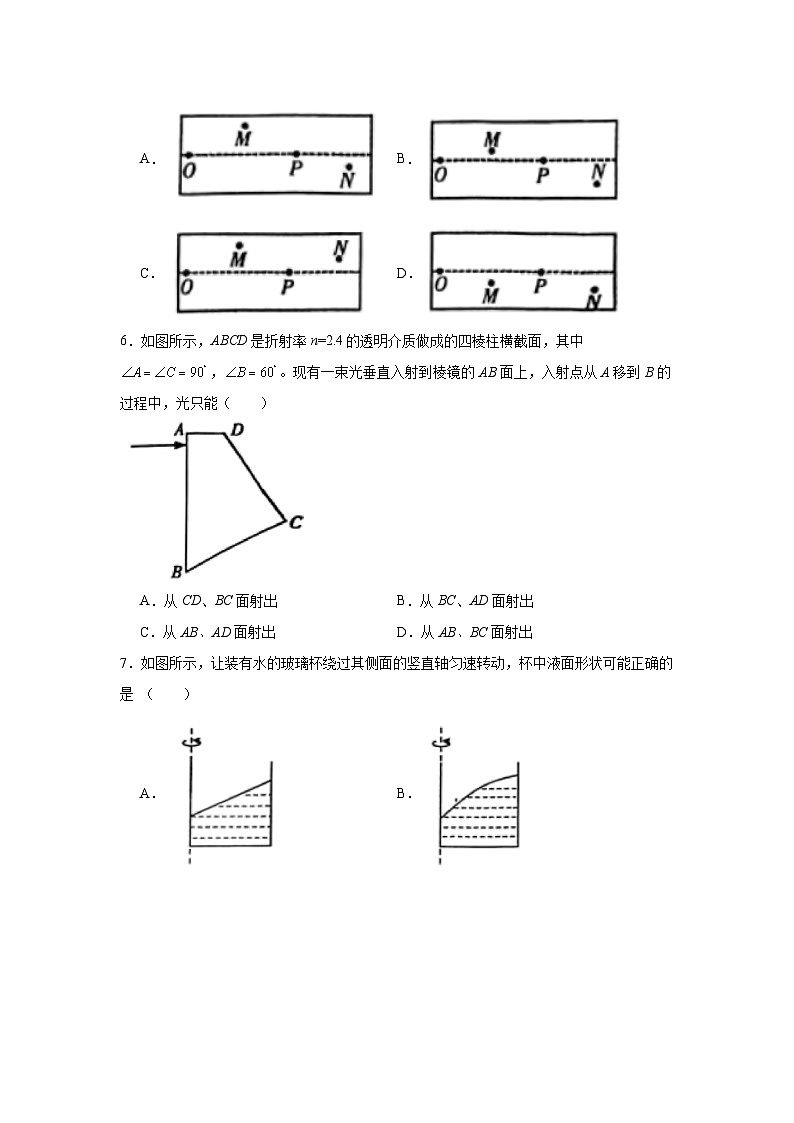 2025届江苏省宿迁市、南通市、连云港市高三下学期二模物理试题（无答案解析）第2页