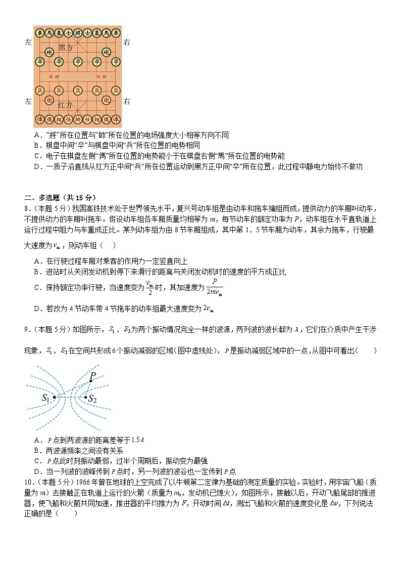 2025届高三一模物理_1第3页