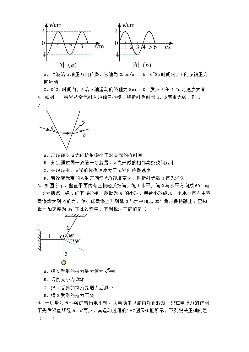 山西省运城市2024-2025学年高三上学期期末调研测试物理试题第2页