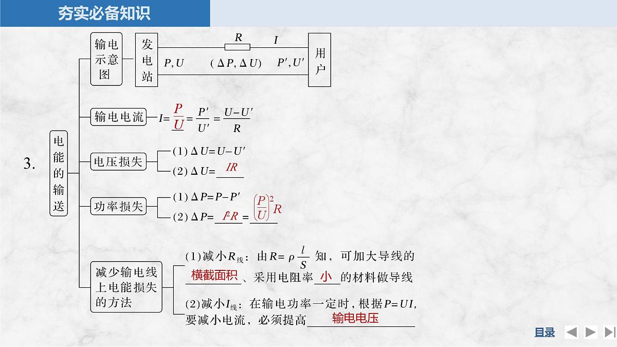 2025届高三物理一轮复习精品课件第十二章交变电流电磁振荡第2讲变压器电能的输送第7页