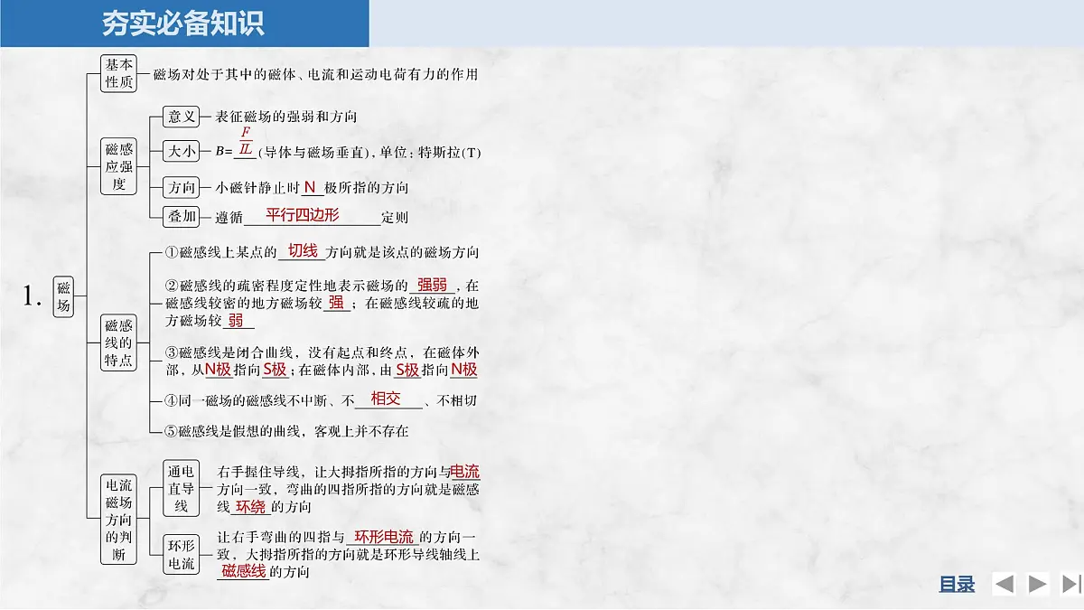 2025届高三物理一轮复习精品课件第十章磁场第1讲磁场及其对电流的作用第5页