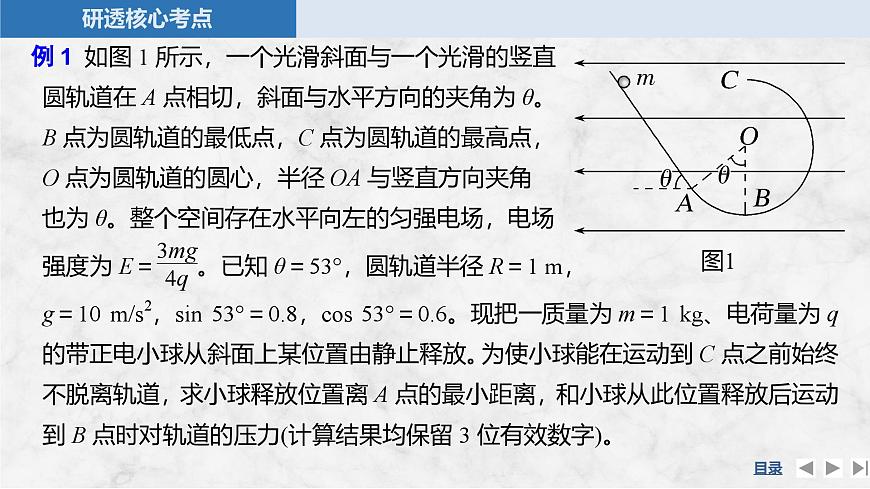 2025届高三物理一轮复习精品课件第八章静电场专题强化十五带电粒子在电场中运动的综合问题第8页