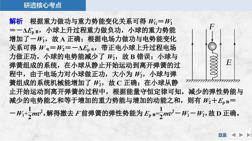 2025届高三物理一轮复习精品课件第八章静电场专题强化十四电场中的功能关系及图像问题第8页