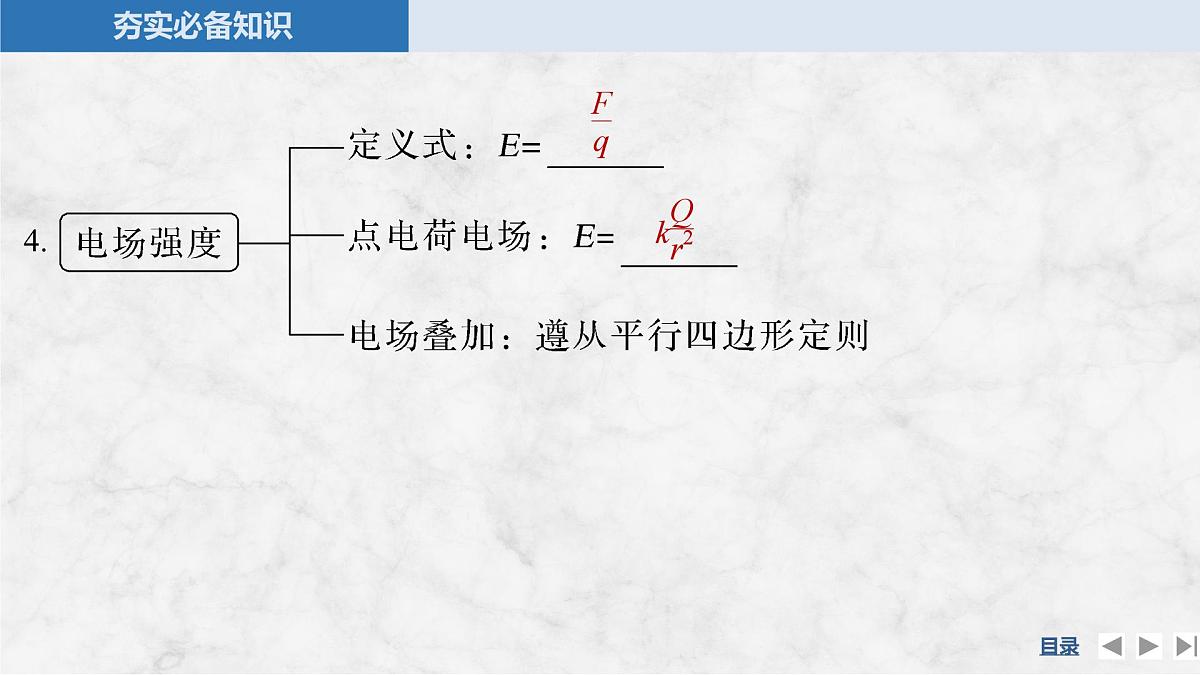 2025届高三物理一轮复习精品课件第八章静电场第1讲电场力的性质第8页