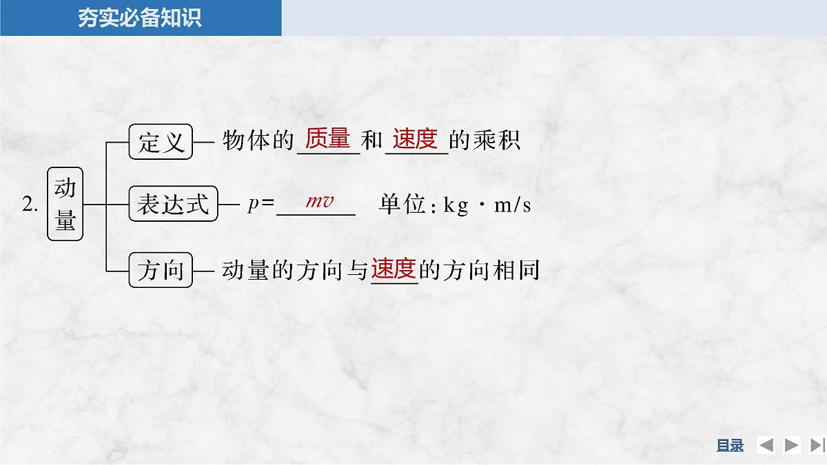 2025届高三物理一轮复习精品课件第六章动量守恒定律第1讲动量和动量定理第6页