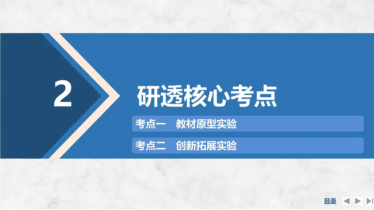2025届高三物理一轮复习精品课件第二章相互作用实验三探究两个互成角度的力的合成规律第6页