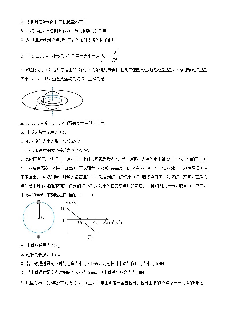 2025届福建省厦门第六中学高三下学期第三次模拟测试物理试题（原卷版+解析版）第3页