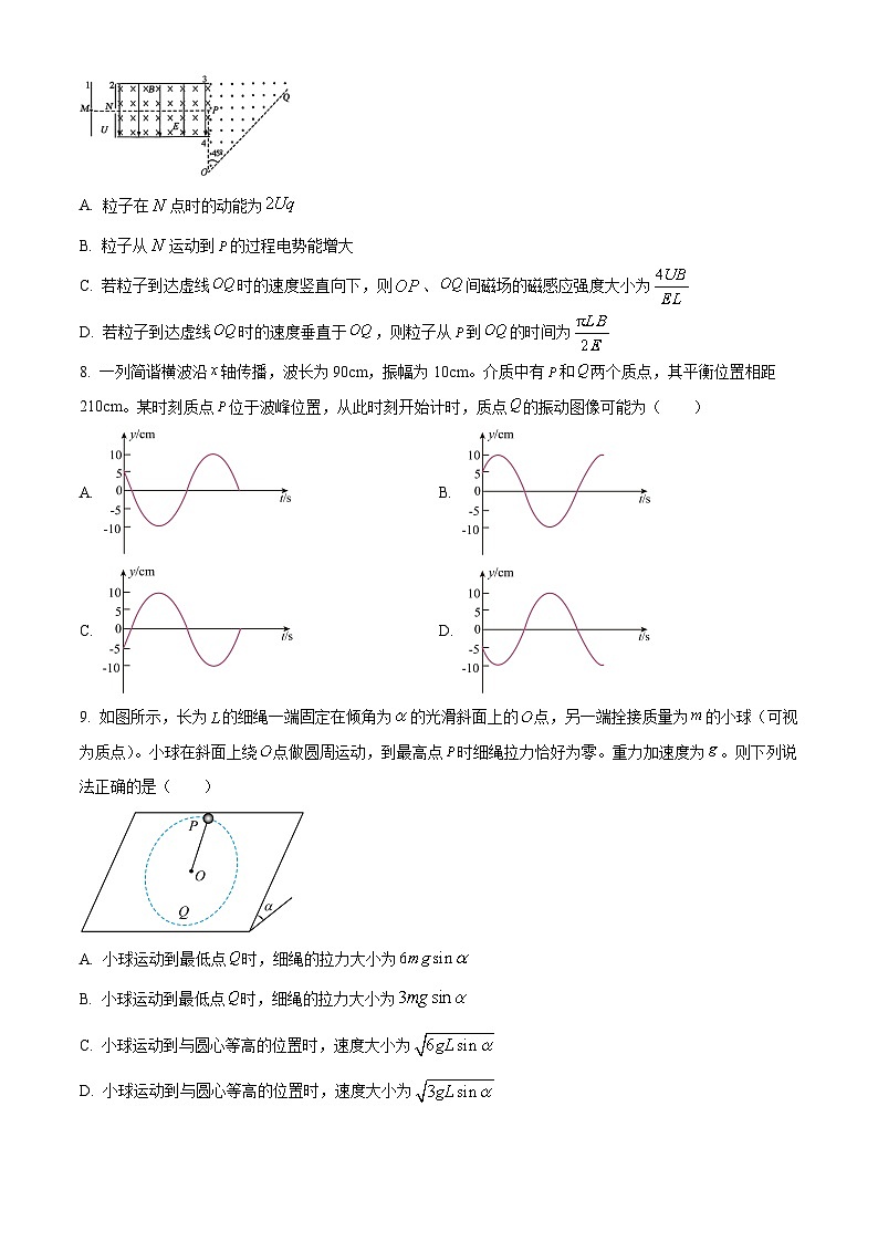 2025届广西南宁市普通高中高三下学期第二次适应性测试（二模）物理试题（原卷版+解析版）第3页