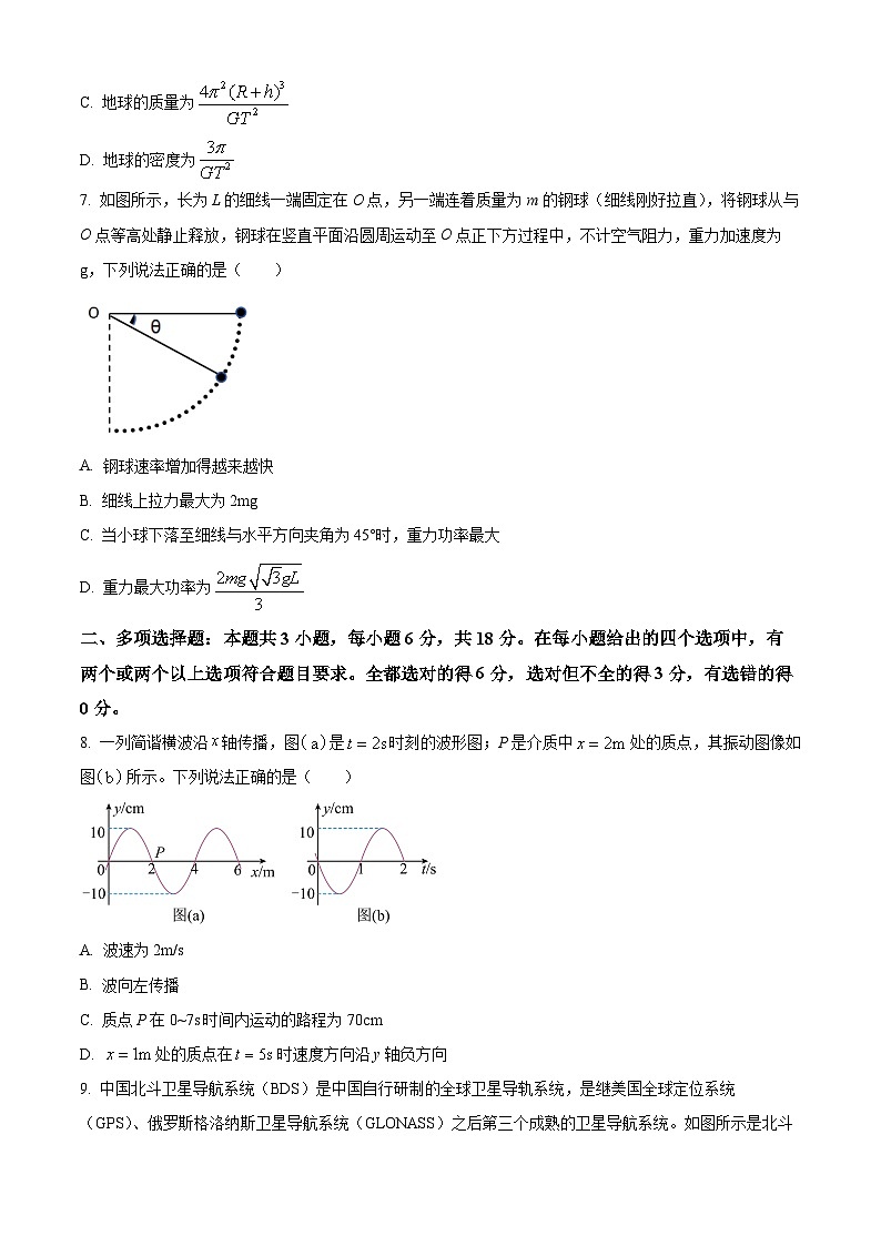 2025届四川省成都市青白江区高三上学期统一模拟考试物理试卷（原卷版+解析版）第3页