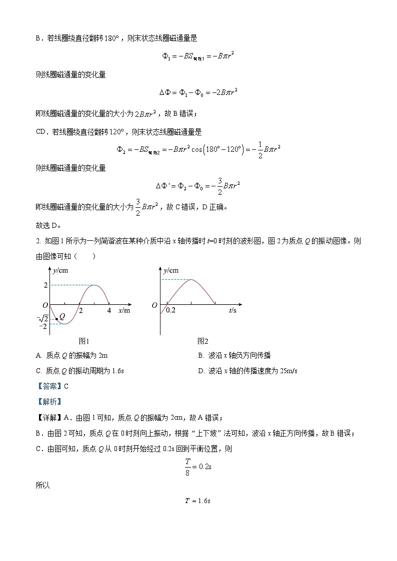 山东省齐鲁名校联盟大联考2024-2025学年高三上学期12月月考物理试题 含解析第2页