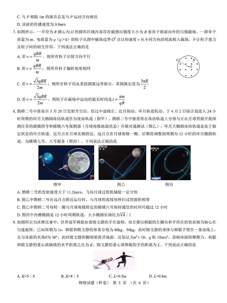 2025届高考仿真模拟卷 物理（样卷）.pdf第3页