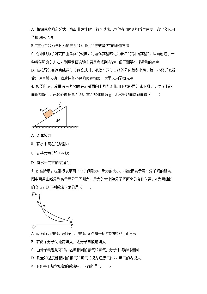 辽宁省部分学校2023-2024学年高二下学期6月阶段考试物理试卷第2页