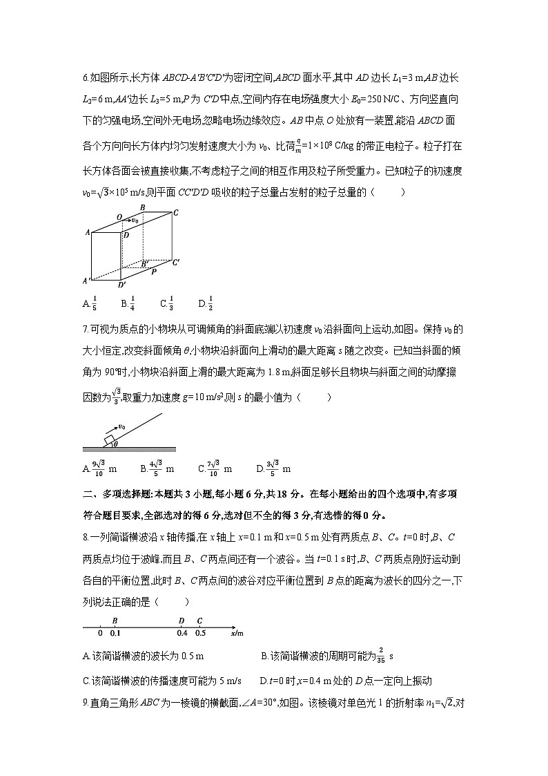 2025届高三下学期二轮模拟练习卷 （八）物理试卷（解析版）第3页