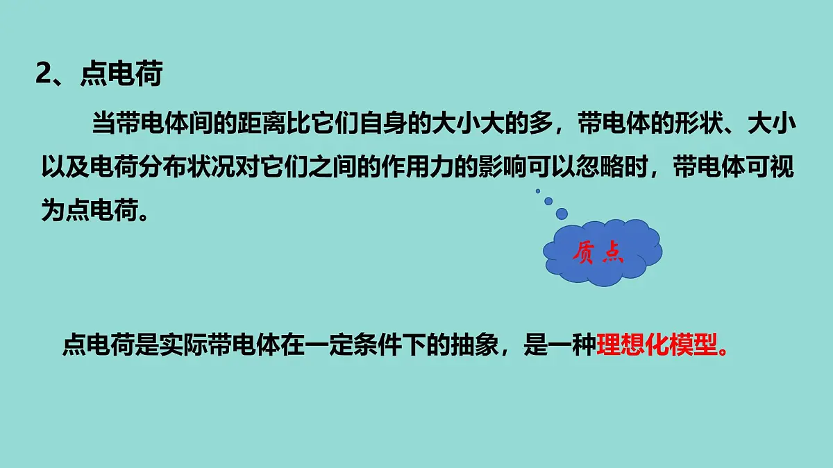 人教版高中物理必修三 9-2教学课件：库仑定律第8页