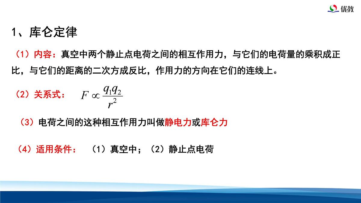 人教版高中物理必修三 9-2库仑定律-课件第6页