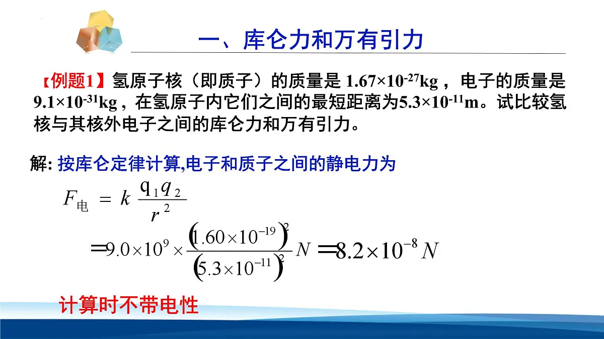 人教版高中物理必修三 9-2课件：库仑定律的应用第4页