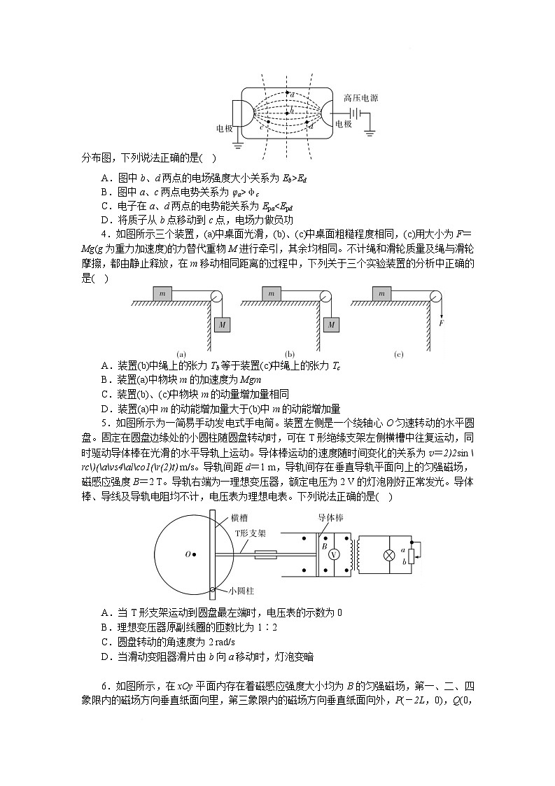 湖南省长沙市湖南师范大学附属中学2025届高三下学期模拟预测（一）物理试题 含解析第2页